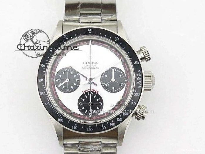 0407 Daytona 116518 LN Paul Newman ARF 1:1 Best Edition Black Dial on Oysterflex Strap A4130 Super Clone Chic 3356